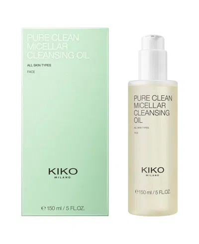Kiko Milano Pure Clean Micellar Cleansing Oil, 5.07 Oz. In Transparent