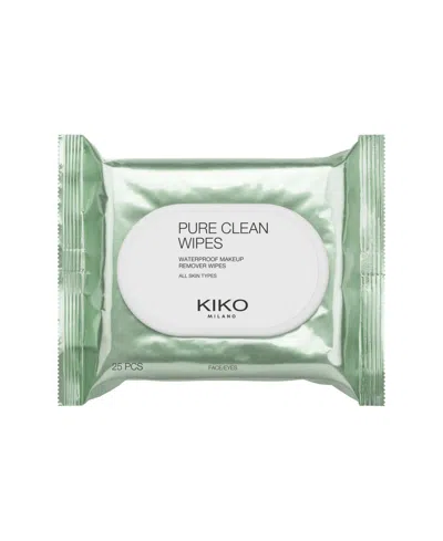 Kiko Milano Pure Clean Wipes In Transparent