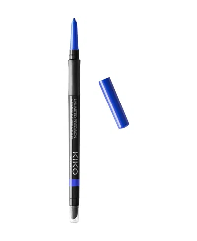Kiko Milano Unlimited Precision Automatic Eyeliner And Khol, 0.012 Oz. In Blue