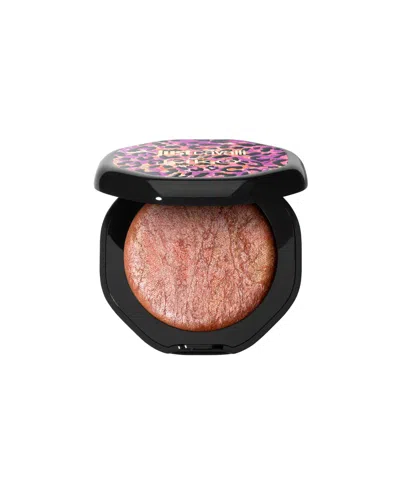 Kiko Milano X Just Cavalli Glow Fusion Blush, 0.28 Oz. In 01 Sunlit Mocha