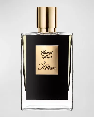 Kilian 1.7 Oz. Sacred Wood Refillable Perfume In White