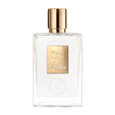 Kilian Ladies Woman In Gold With Clutch Edp Spray 1.69 oz Fragrances 3700550218760 In Gold / Rose / Rose Gold