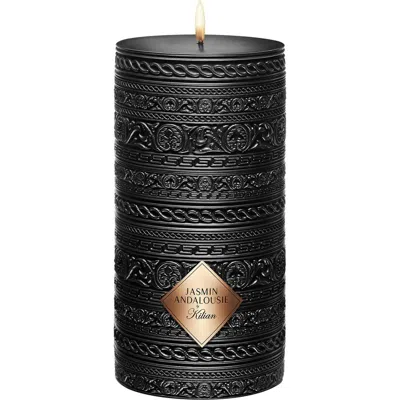 Kilian Paris Jasmin Andalousie Pillar Candle In Black