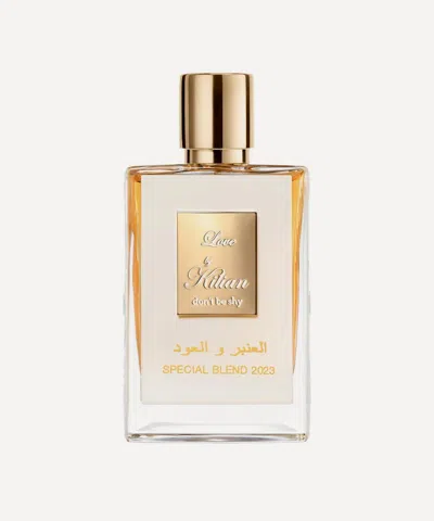 Kilian Paris Women's Love Don't Be Shy Amber And Oud Refillable Eau De Parfum 50ml