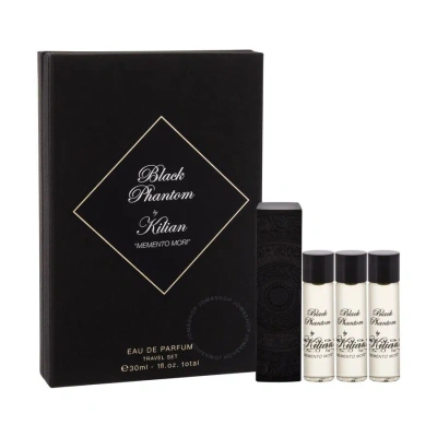 Kilian Unisex Black Phantom Refillable Travel Gift Set Fragrances 3700550220473 In Black / Dark