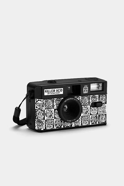 Killer Acid "art Department" Fc-11 35mm Film Camera In Black At Urban Outfitters