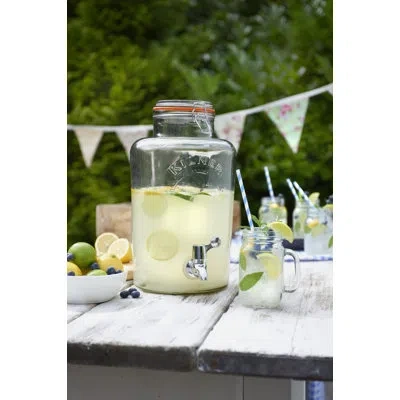 Kilner 2 Gallon Clip Top Drink Dispenser In Clear