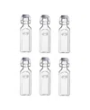Kilner Clip Top Bottle 10 Oz, Set Of 6 In Clear