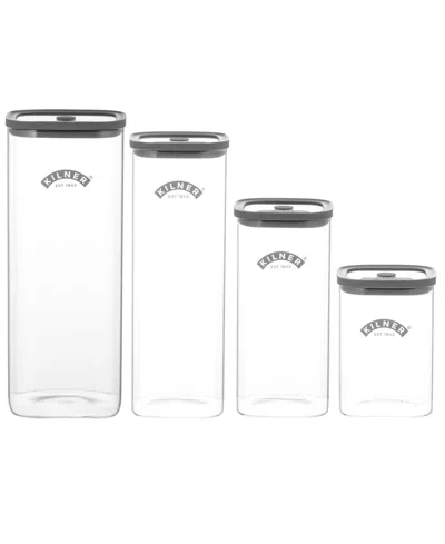 Kilner Fresh Storage Jars, Set Of 4 In Multi