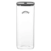 Kilner Fresh Storage Square Jar, Borosilicate Glass Food Container In Transparent
