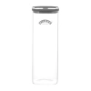 Kilner Fresh Storage Square Jar, Borosilicate Glass Food Container In Transparent