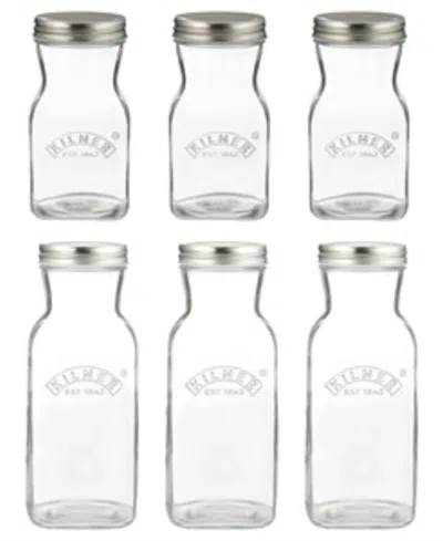 Kilner Juice And Sauce Bottle Set In Clear