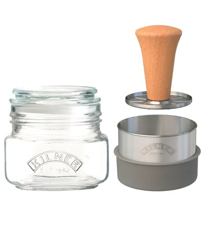 Kilner Mash Store, Set Of 5 In Clear
