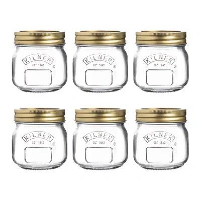 Kilner Regular Mouth Canning Jar 8.5 oz In Clear