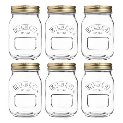 Kilner Regular Mouth Preserve Jar 17 oz In Clear