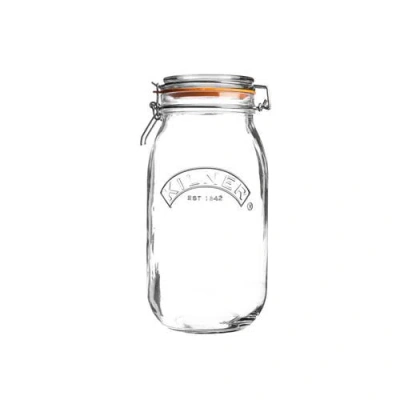 KILNER KILNER ROUND CLIP TOP JAR FOR CANNING AND FOOD STORAGE