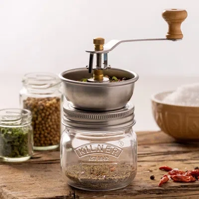 Kilner Seasoning Grinder In Clear