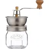 Kilner Seasoning Grinder, Refillable Glass Spice Mill With Stainless Steel Grinder In Multi