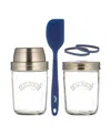 Kilner Sourdough Starter, Set Of 14 In Clear