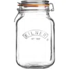 Kilner Square Clip Top Jar For Canning And Food Storage In Transparent