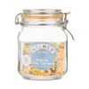 Kilner Square Clip Top Jars, Set Of 3 In Transparent
