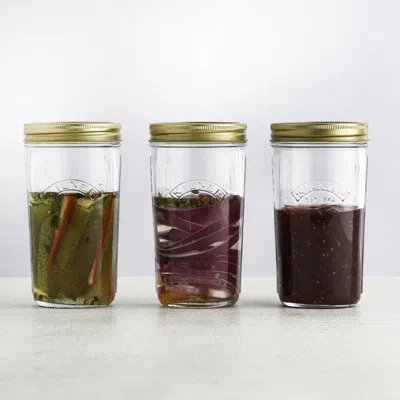 Kilner Wide Mouth Canning Jar In Clear
