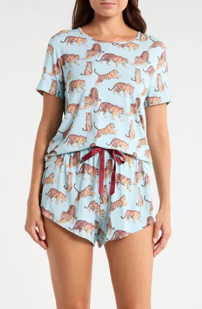 Kilo Brava 2-piece Short Pajama Set In Multi