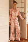 Kilo Brava Bow Pj Set In Pink