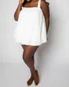 Kilo Brava Cami & Short Set - Plus In White In White