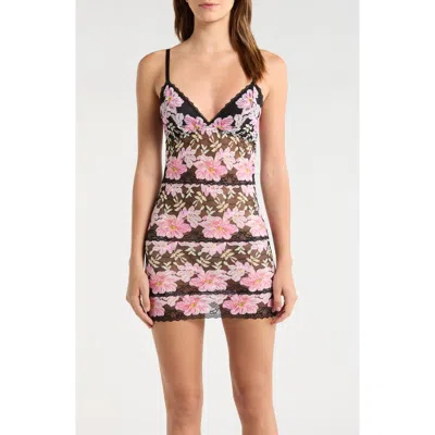 Kilo Brava Embroidered Lace Slip In Multi