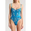 Kilo Brava Embroidered Underwire Bodysuit