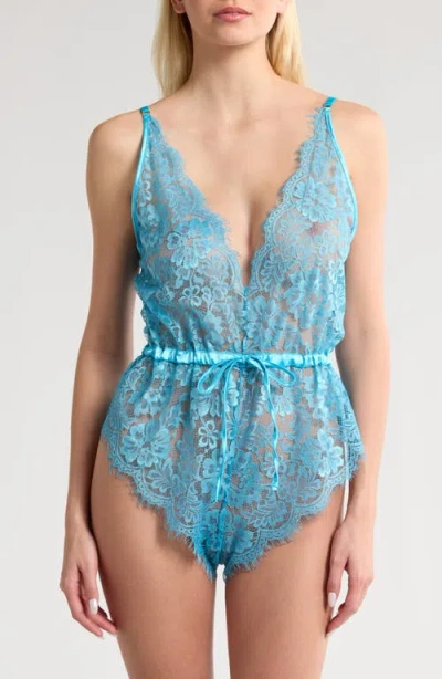 Kilo Brava Floral Lace Teddy