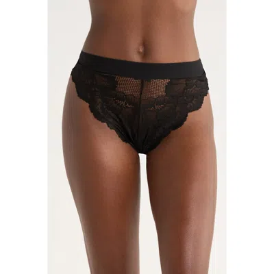 Kilo Brava High Waist Lace Briefs In Black