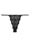 Kilo Brava Lace G-string In Black