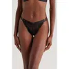 Kilo Brava Lace G-string In Black