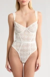 Kilo Brava Lace Underwire Bodysuit