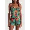 Kilo Brava Short Pajamas In Holly Jolly