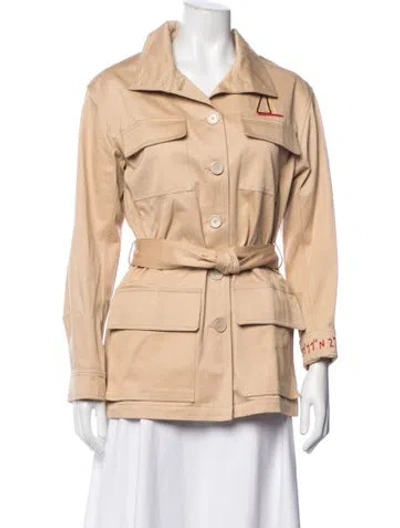 Pre-owned Kilometre Paris Utility Jacket In Neutral