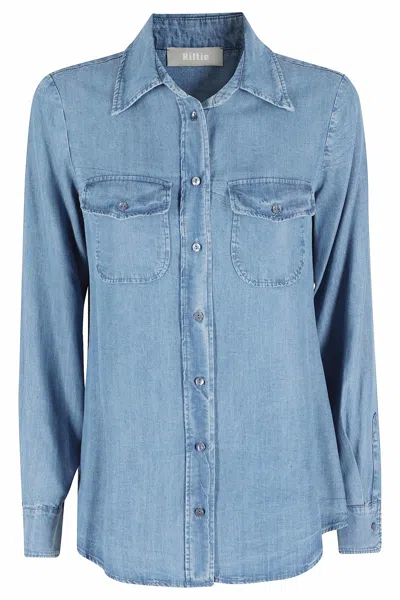 Kiltie Camicia Sole In Blue