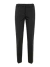 Kiltie Floretta Flared Trousers In Black