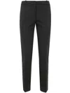 Kiltie Floretta Flared Trousers In Black