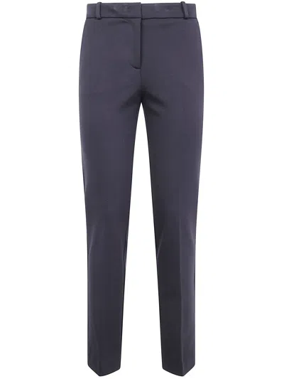 Kiltie "costes" Straight Trousers In Blue