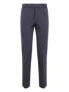 Kiltie Costes Straight Trousers In Blue