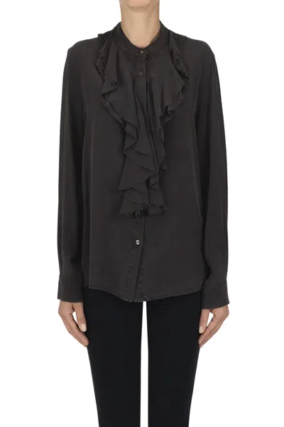 Kiltie Elysia Shirt In Brown