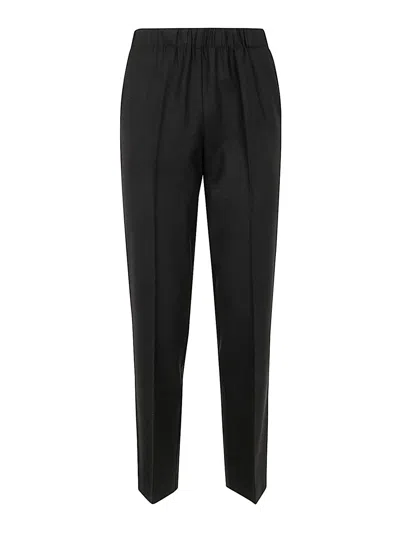 Kiltie George Pants Elastic Waist In Black