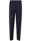 Kiltie Hugo Elastic Back Trouser In Blue