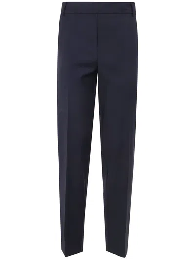Kiltie Hugo Classic Trousers In Blue