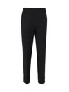 Kiltie Floretta Flared Trousers In Black