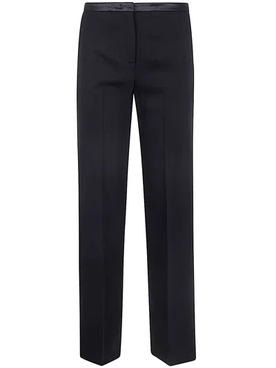 Kiltie Justin Wide Leg Pants In Black
