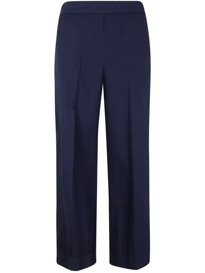 Kiltie Kirk Wide Leg Trousers In Black